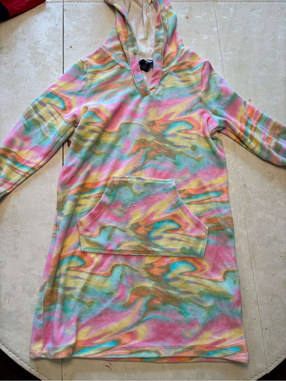 Lands end girl cover up size M 8